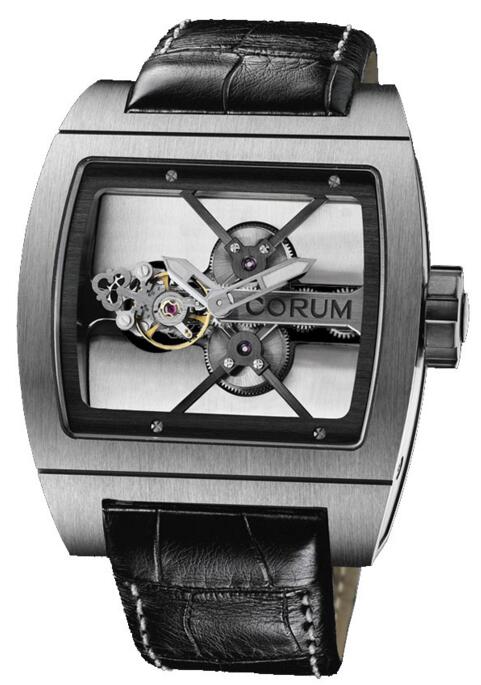 Buy Corum replica 022.702.04 / 0F81 0000 Ti-Bridge Tourbillon watches